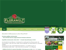 Tablet Screenshot of florawelt.de
